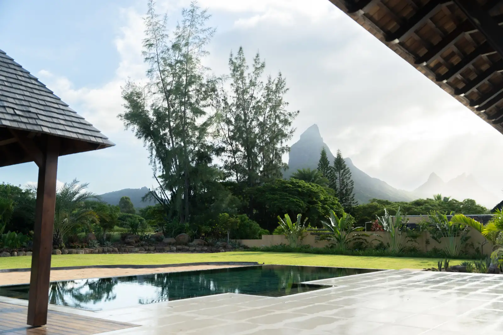 Mountains and tropical gardens in Mauritius, photographed by Indie Crate